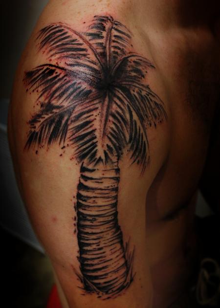 Tattoos - Palm Tree - 124858